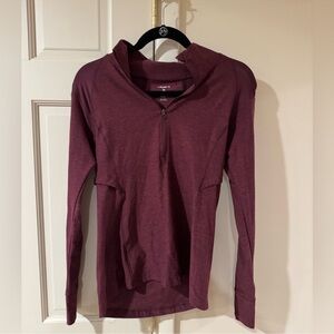 Layer 8 Women's Maroon Long Sleeve Top